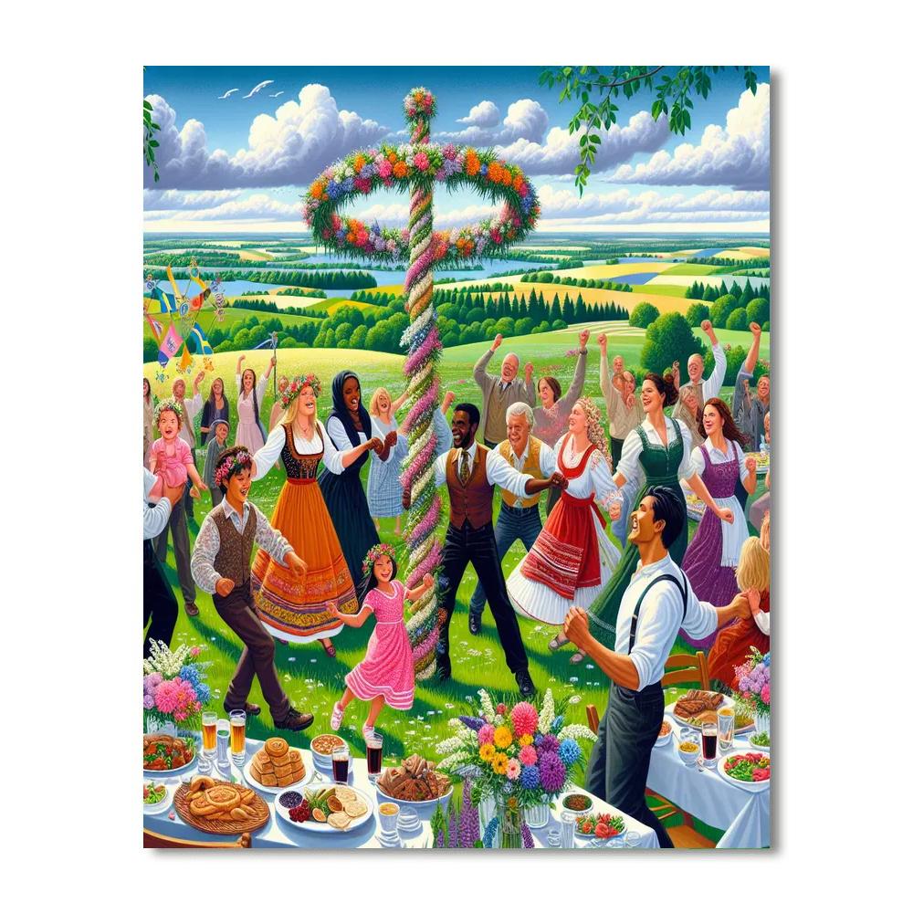 Midsummer Paint By Numbers Kits