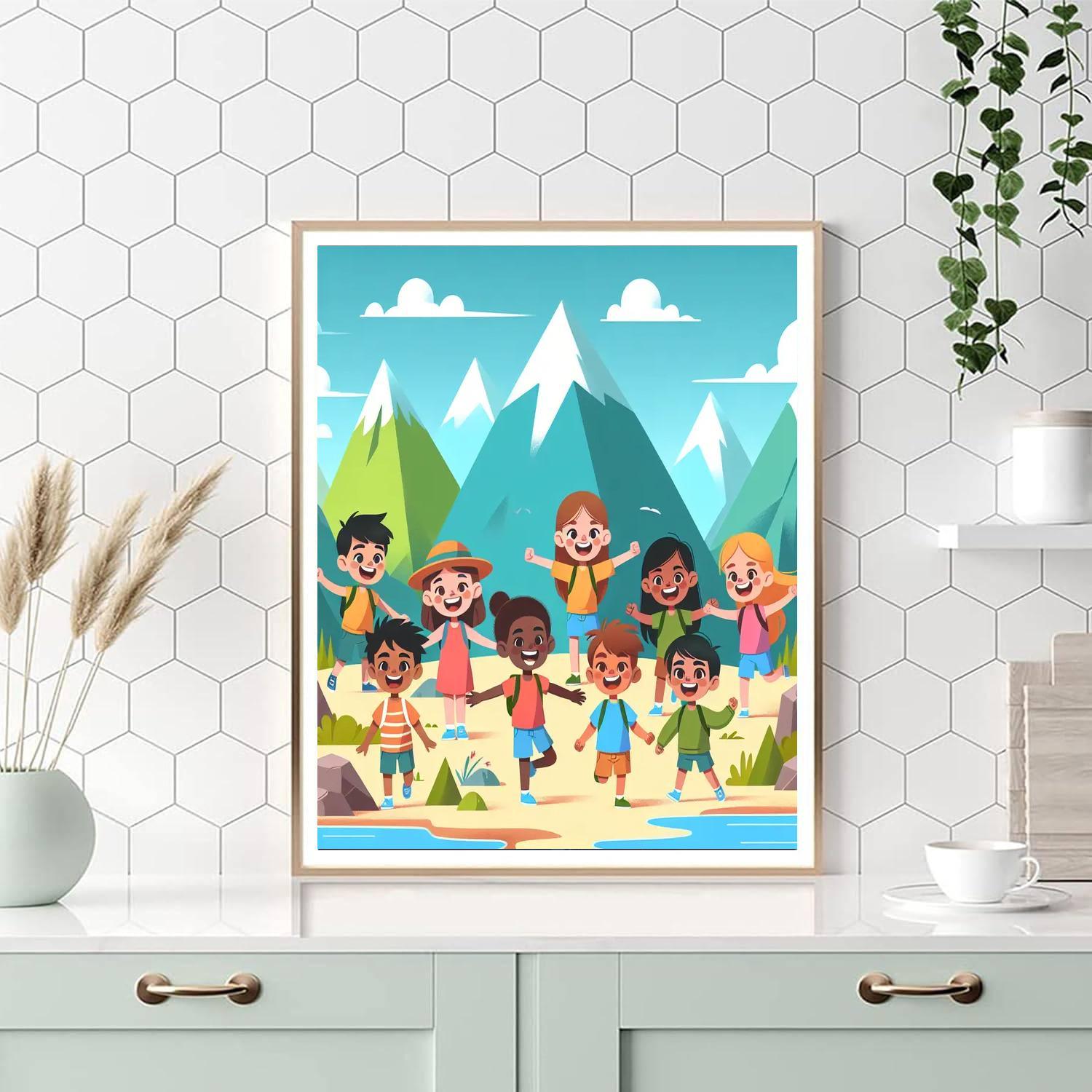 Incredible Adventures Numbered Painting Kits