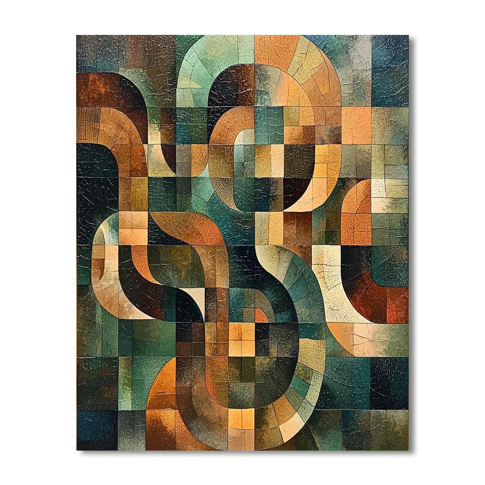 Max Ernst Inspired Timeless Labyrinths  Paint By Number