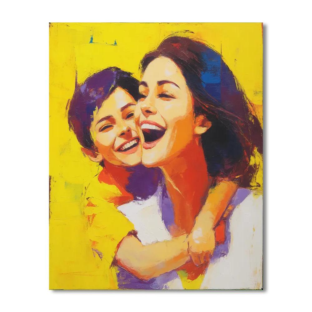 Harmonies Of Laughter Painting Number Kit