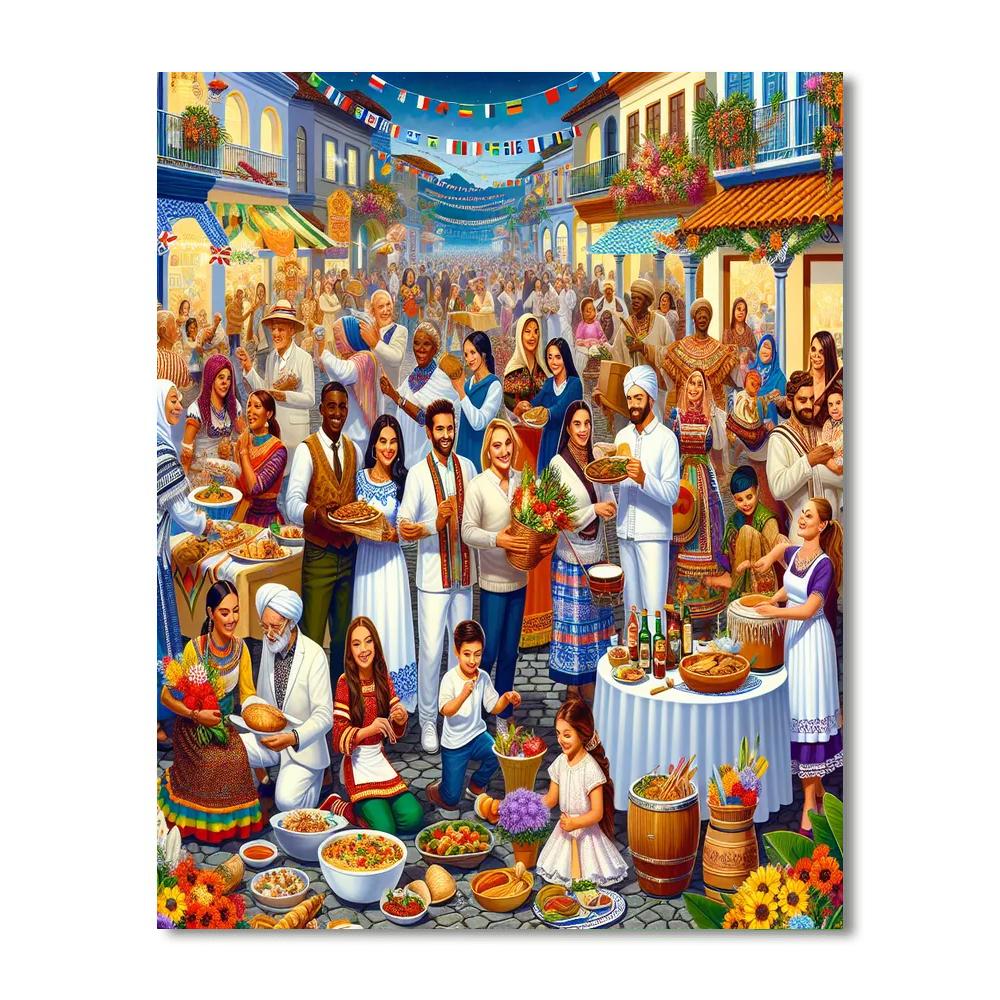 Ougadi Festival - India Paint By Numbers