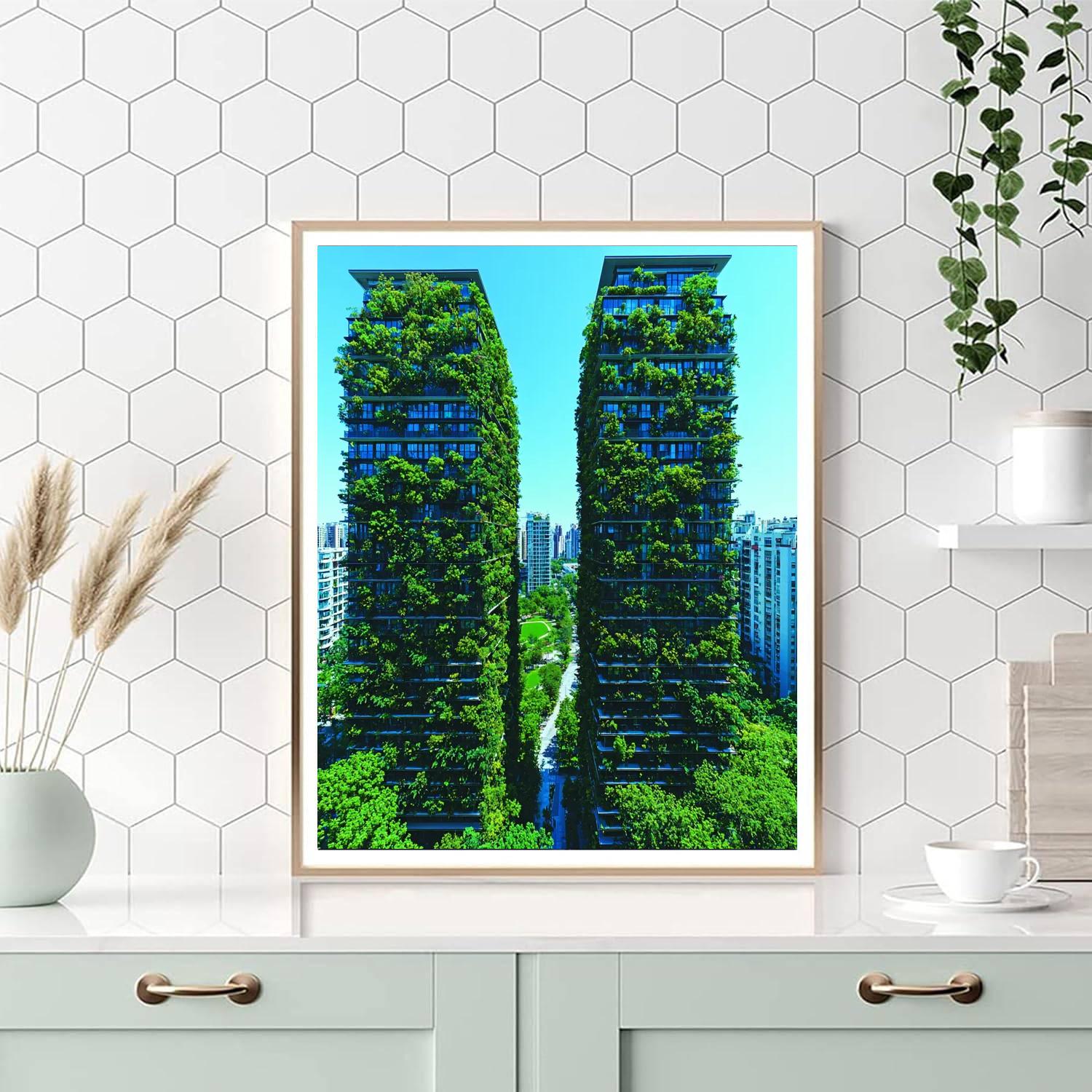 Bosco Verticale Paint By Color