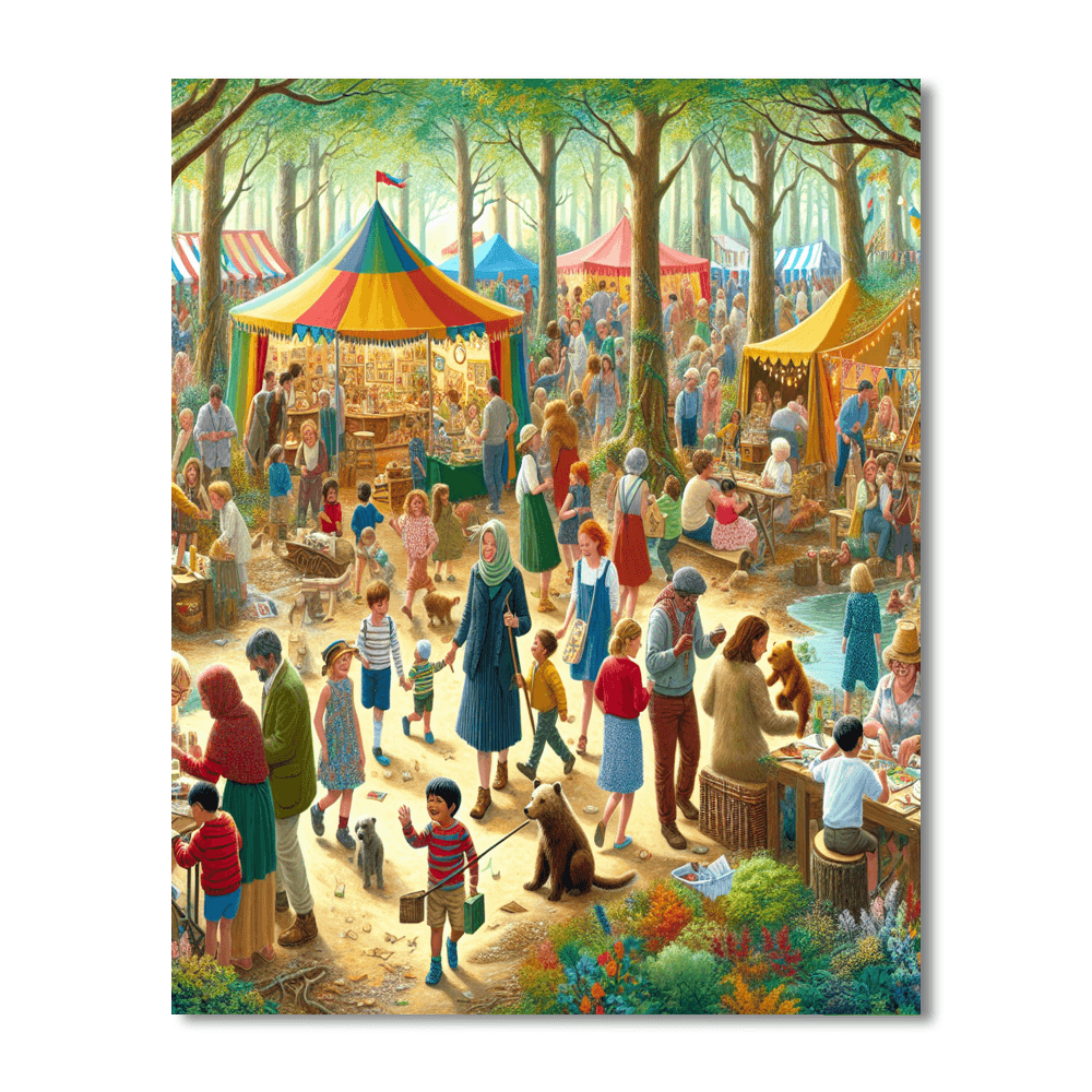 Just So Festival - United Kingdom Painting Number Kit
