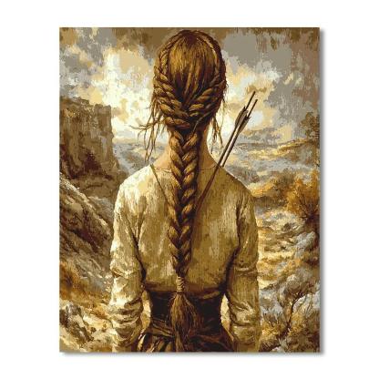 Jennifer Lawrence: The Daring Journey Of Katniss Everdeen Paint By Color