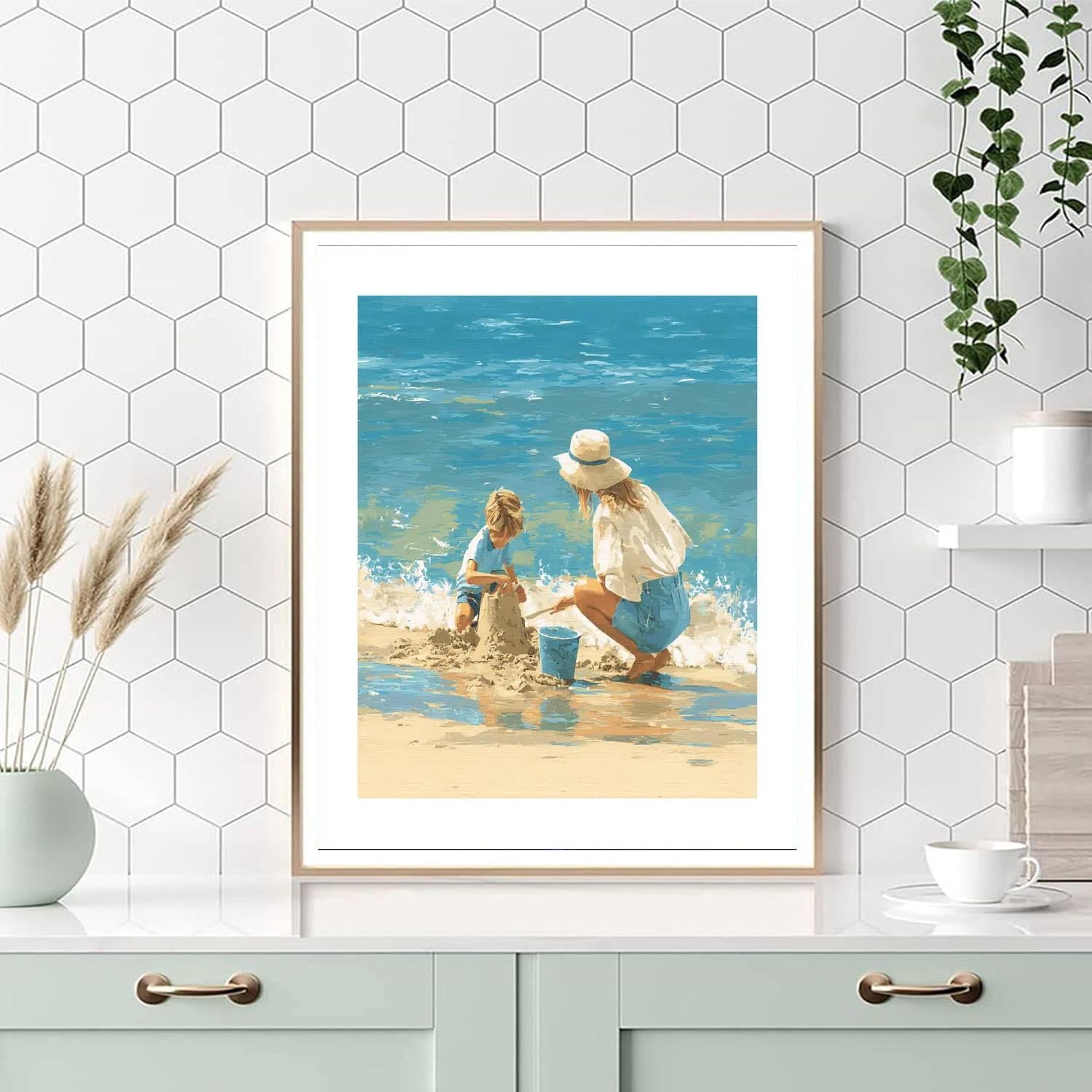 Beachside Fun Paint By Numbers Kits