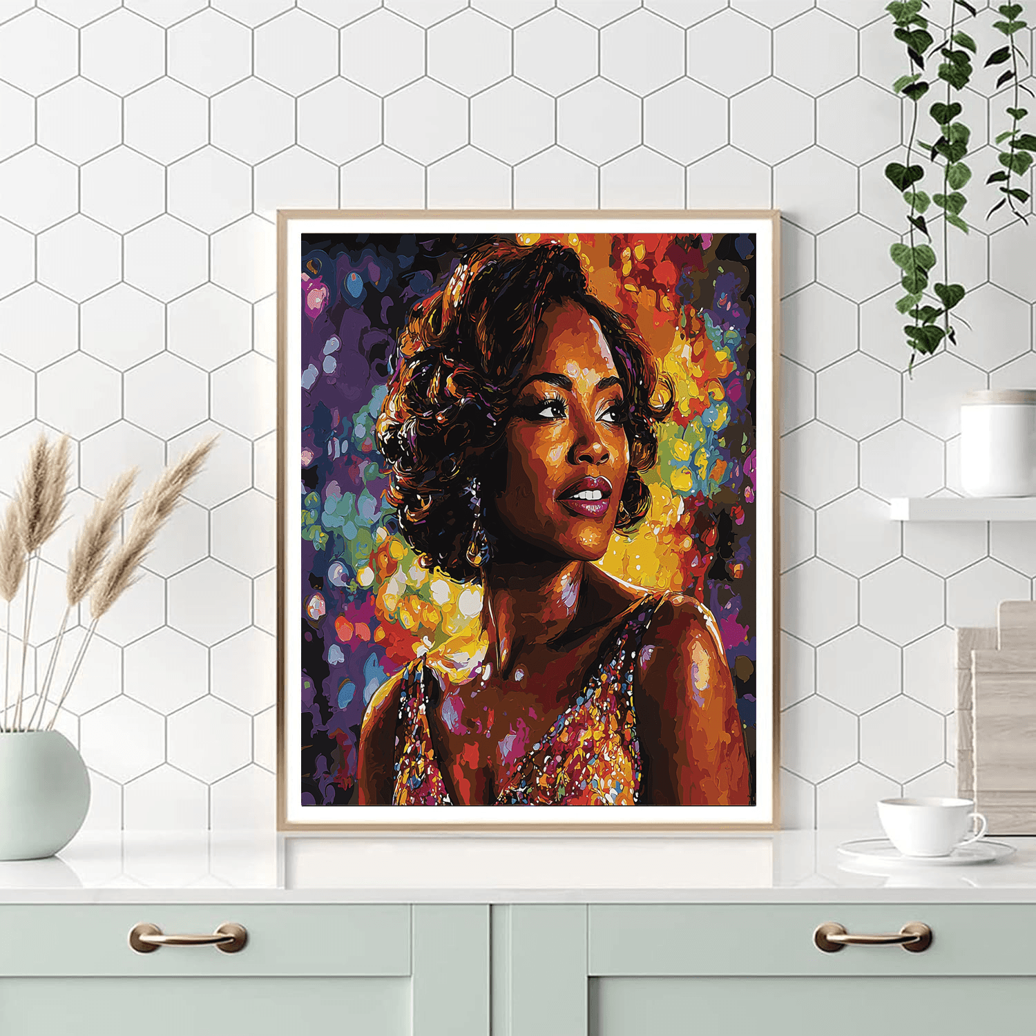 Viola Davis: The Power Of A Trailblazing Performer Painting Number Kit