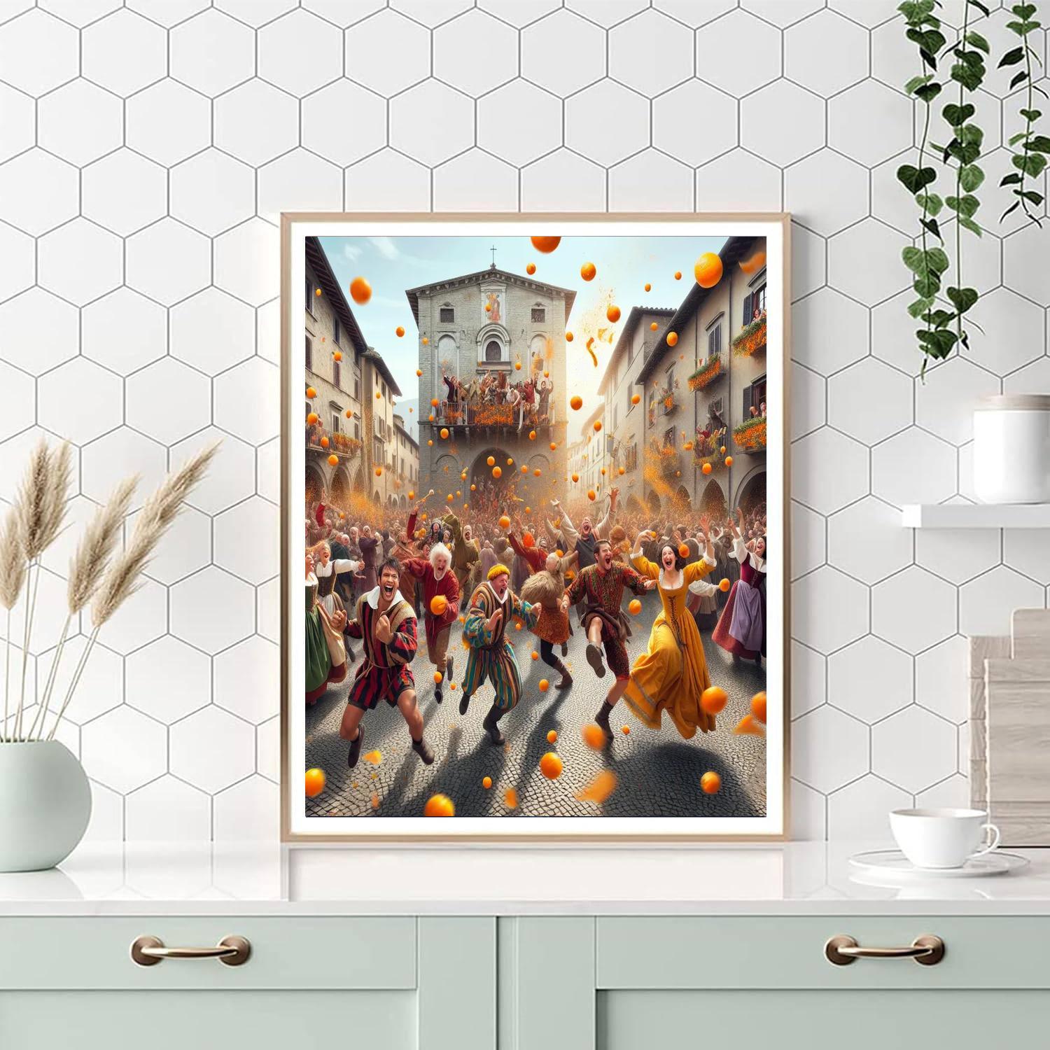 Carnival Of Ivrea DIY Paint By Numbers