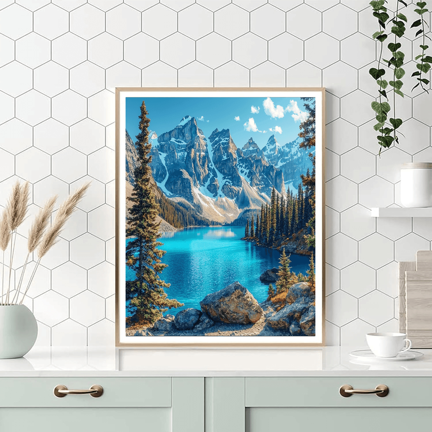 Lake Louise - Banff National Park, Canada Paint By Number