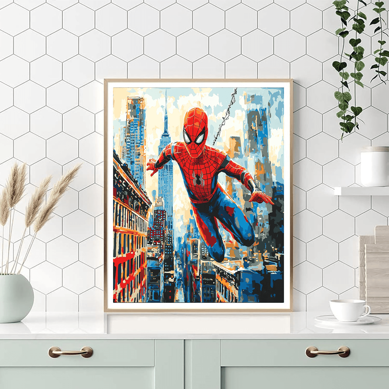 Tom Holland: Webslinger Extraordinaire Painting Number Kit