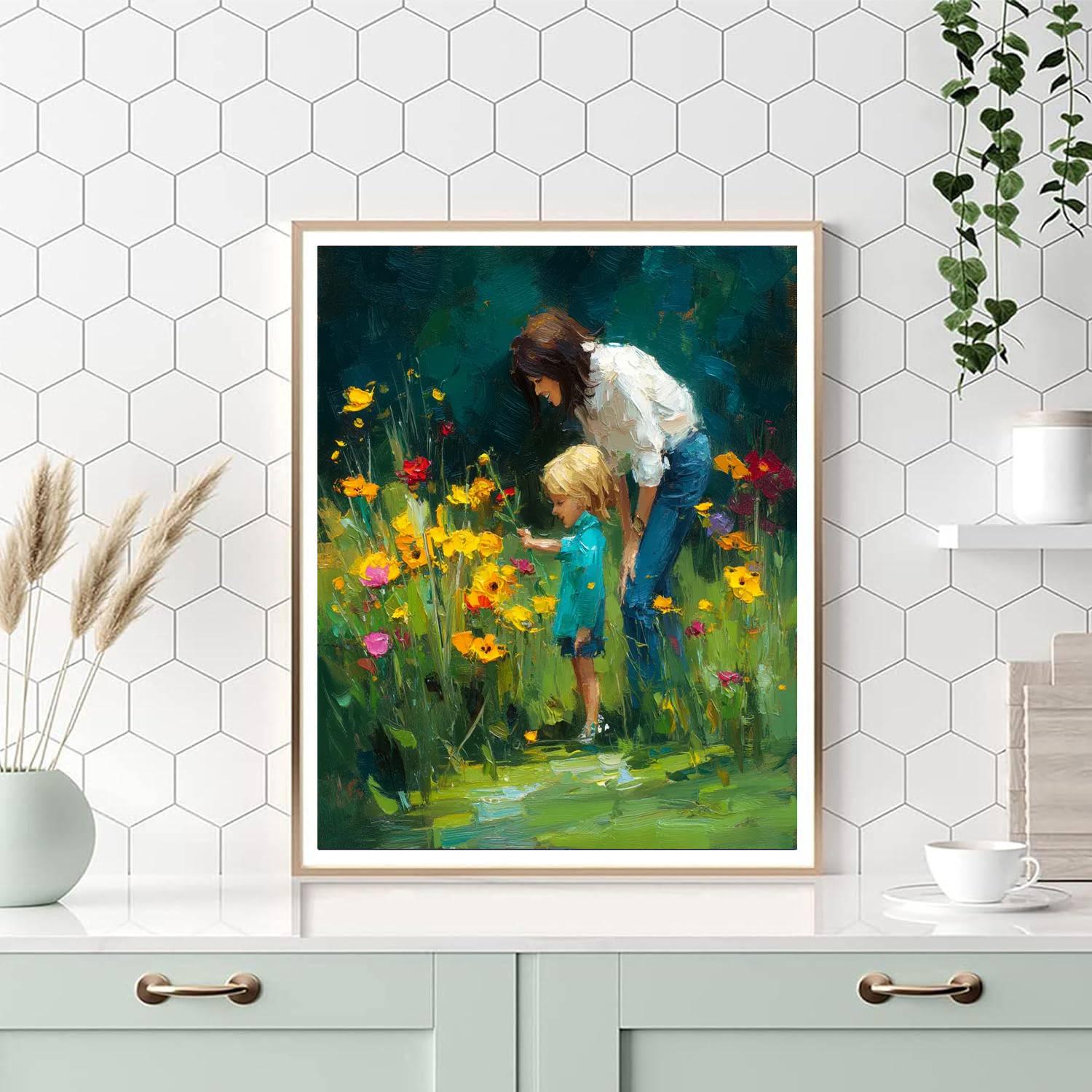 Mother Nature's Gift Number Painting