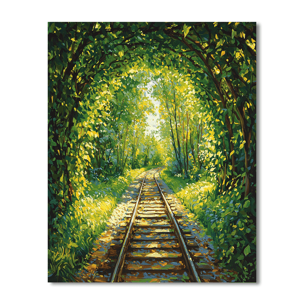 Tunnel Of Love - Ukraine Numbered Painting Kits