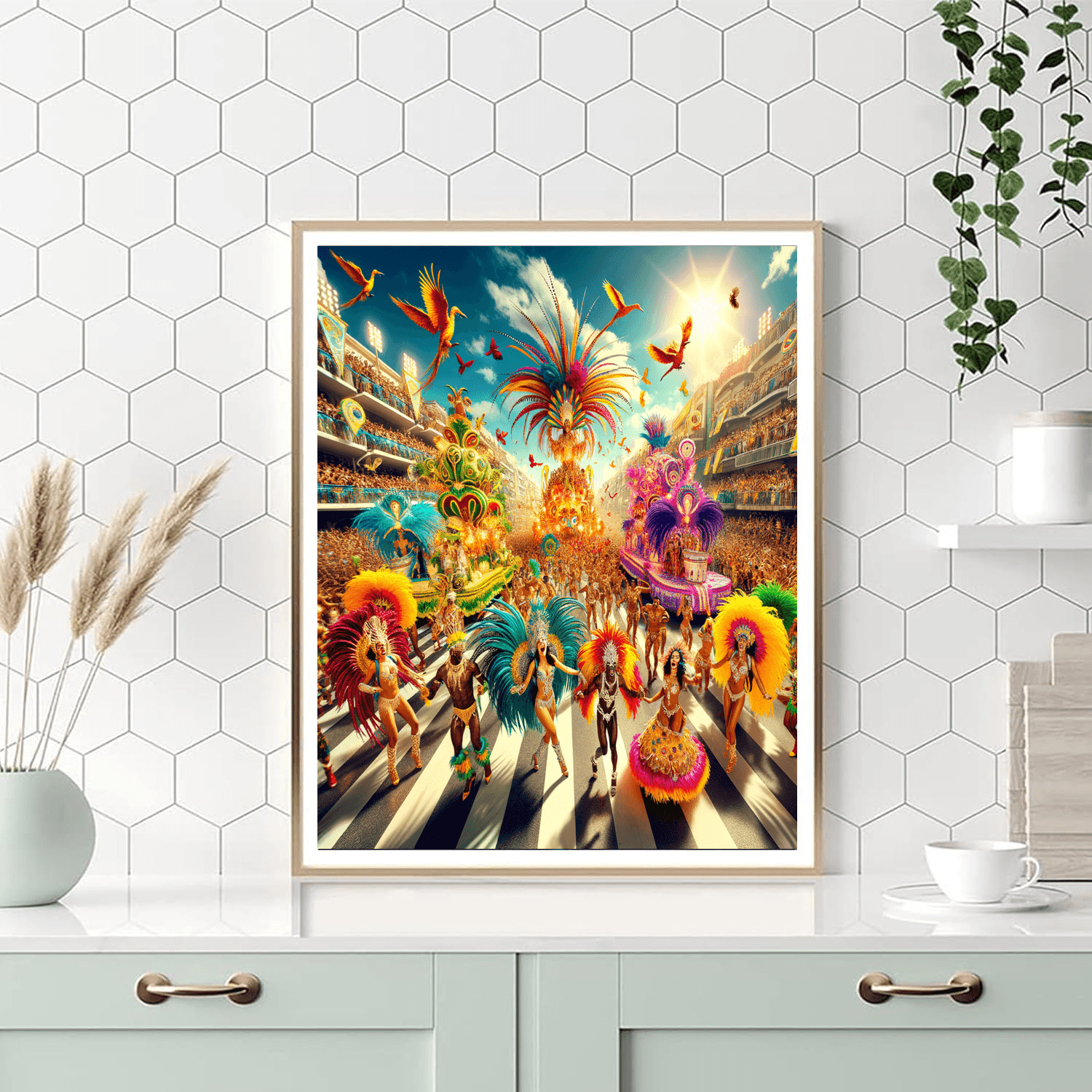 Karnaval - Rio De Janeiro, Brazil Paint By Numbers