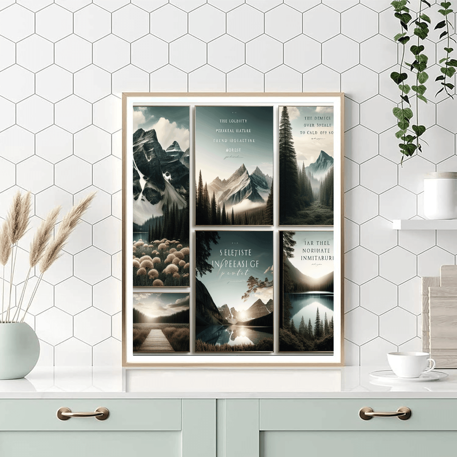 Inspirational Nature Quotes Painting By Numbers Kit