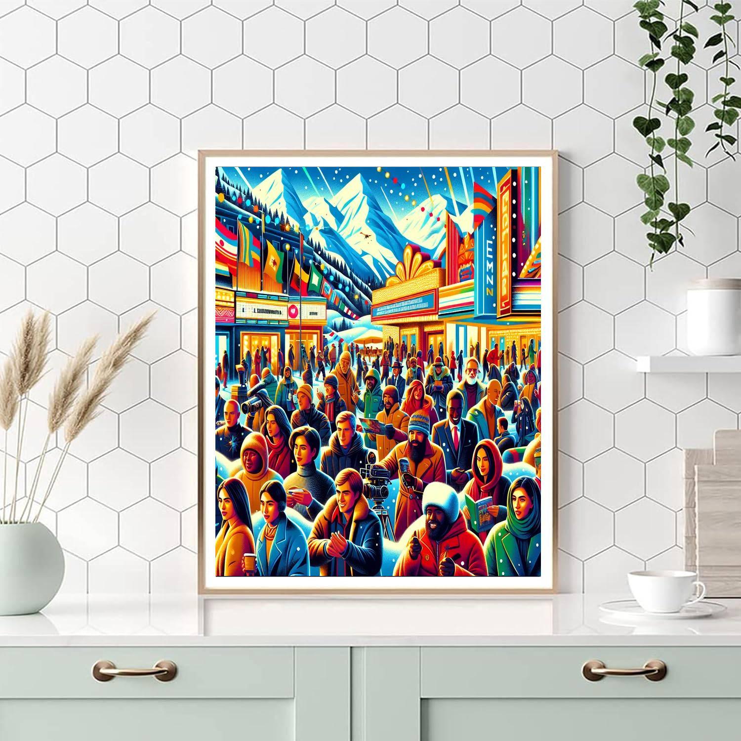 The Sundance Film Festival - Usa Numbered Painting Kits