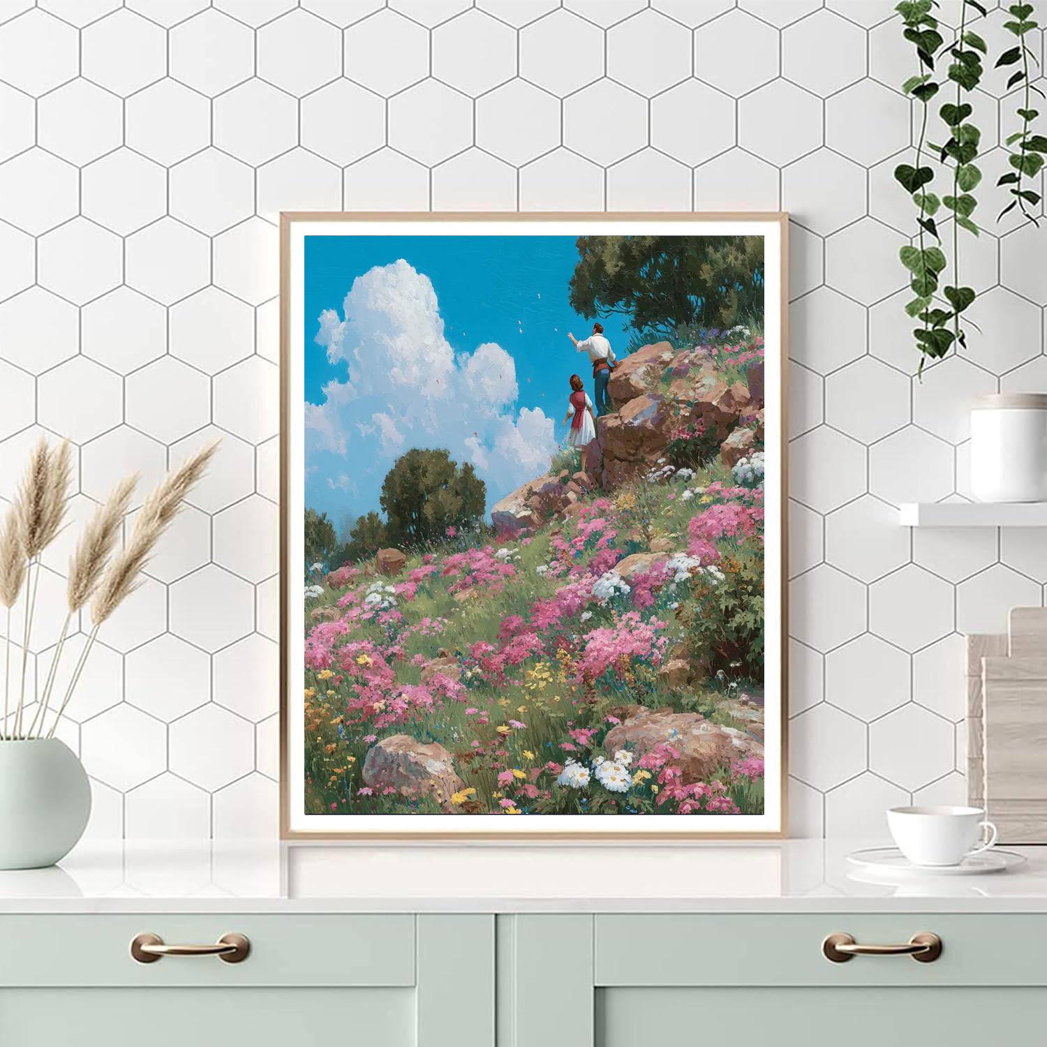 Springtime Bonding Paint By Number