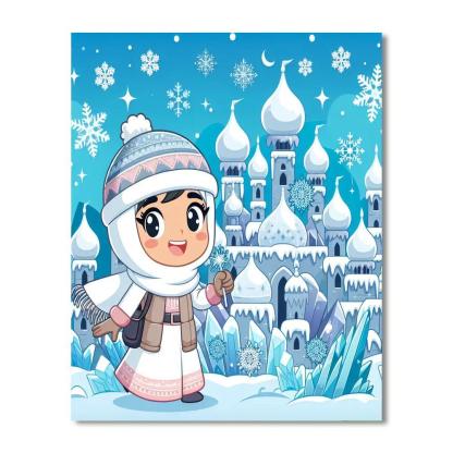 Ice Castle Quest Paint By Numbers Kits