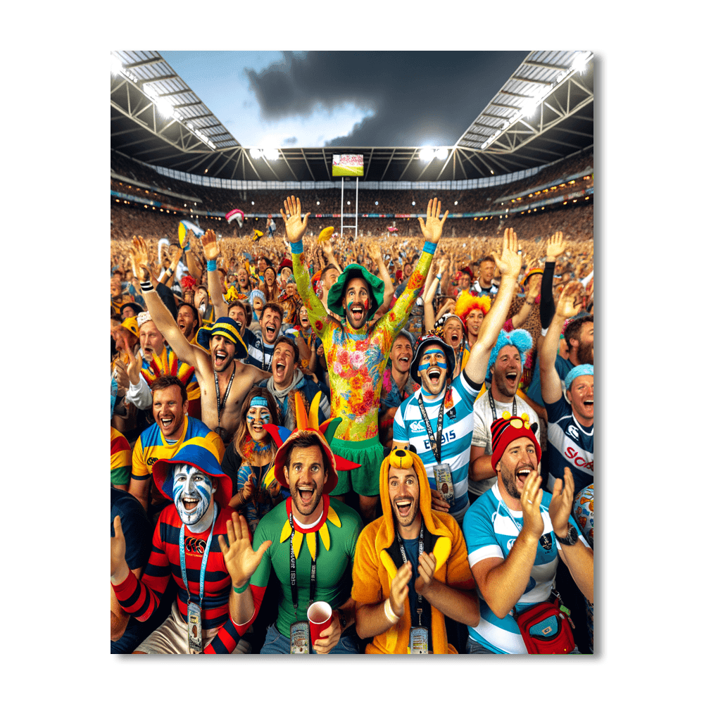 Wellington Sevens - New Zealand Numbered Painting Kits