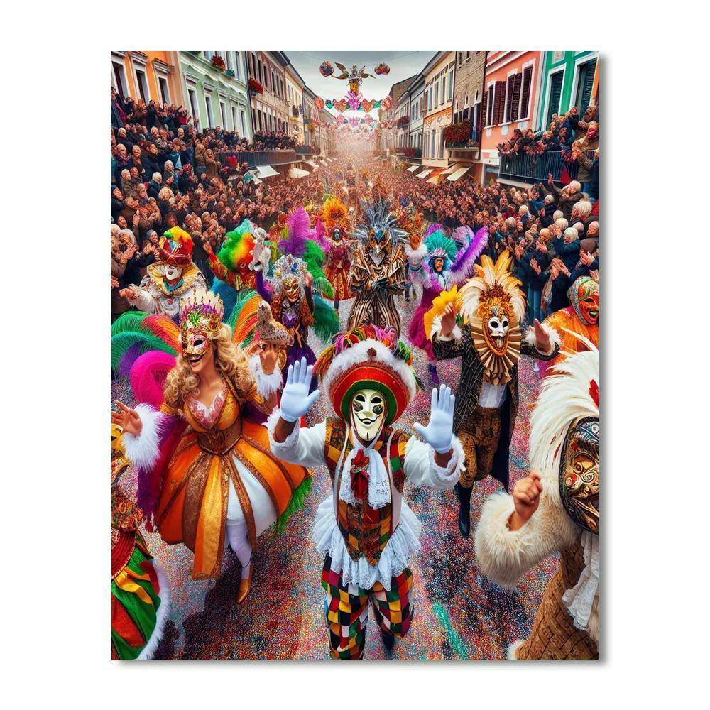 Aalborg Carnival Painting Number Kit