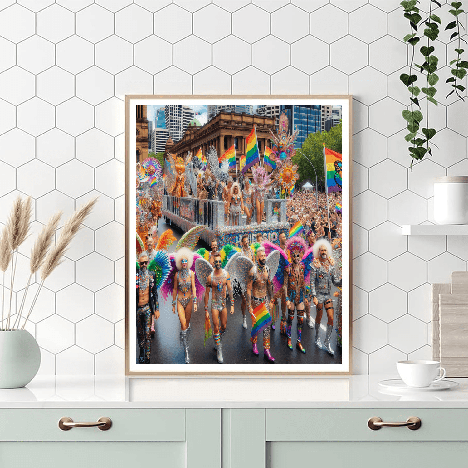 Sydney Gay And Lesbian Mardi Gras - Sydney, Australia DIY Paint By Numbers