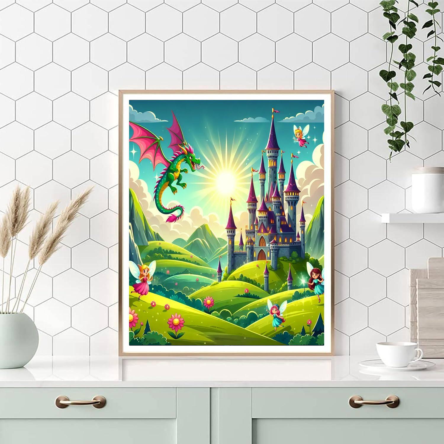 Adventures In Magical Lands Painting By Numbers Kit