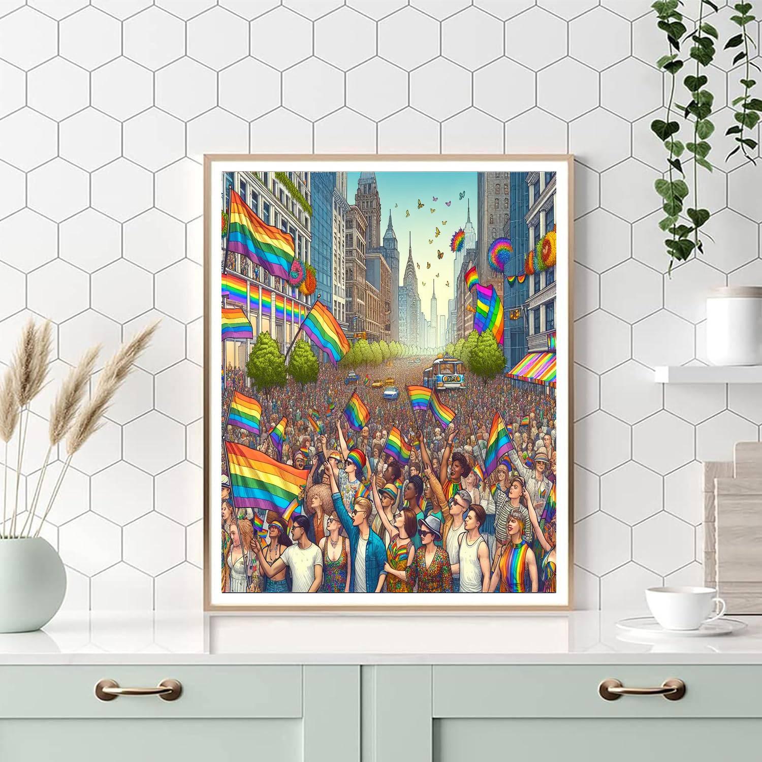 World Pride - Various Locations Numbered Painting Kits