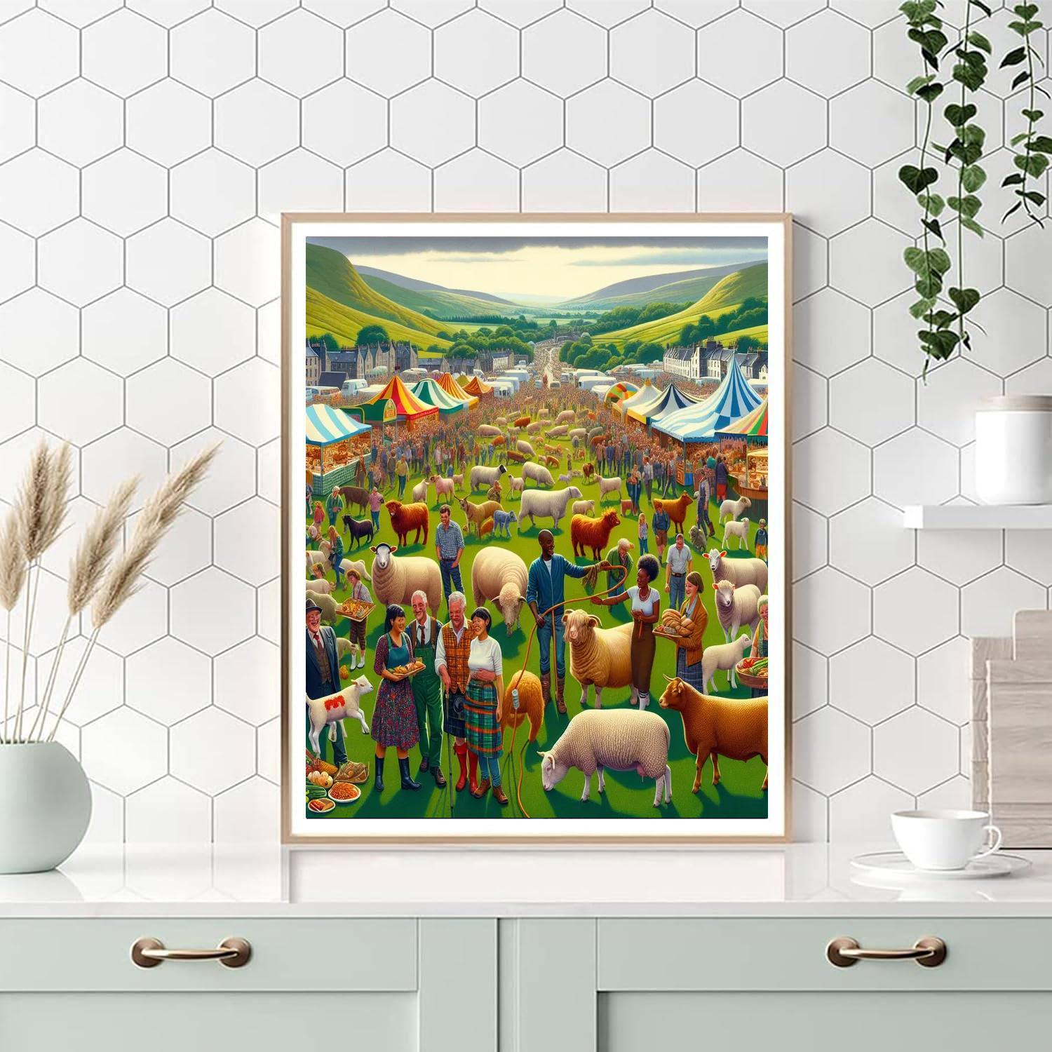 The Royal Highland Show Paint By Color