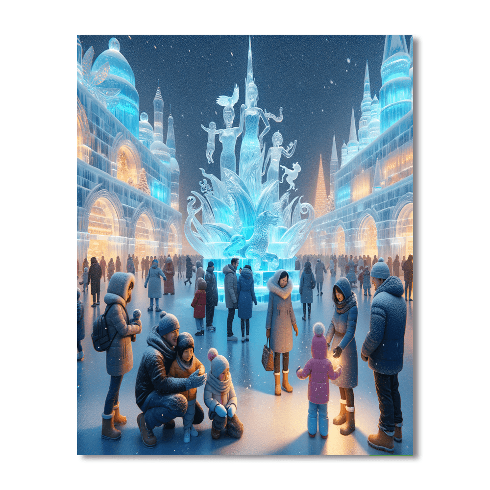 Harbin International Ice And Snow Sculpture Festival - China Paint By Number