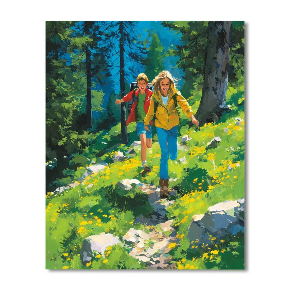 Embracing New Adventures DIY Paint By Numbers