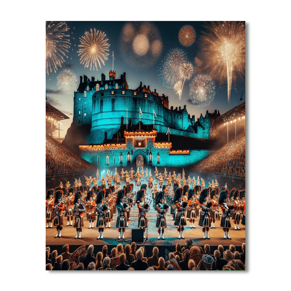 The Royal Edinburgh Military Tattoo Numbered Painting Kits
