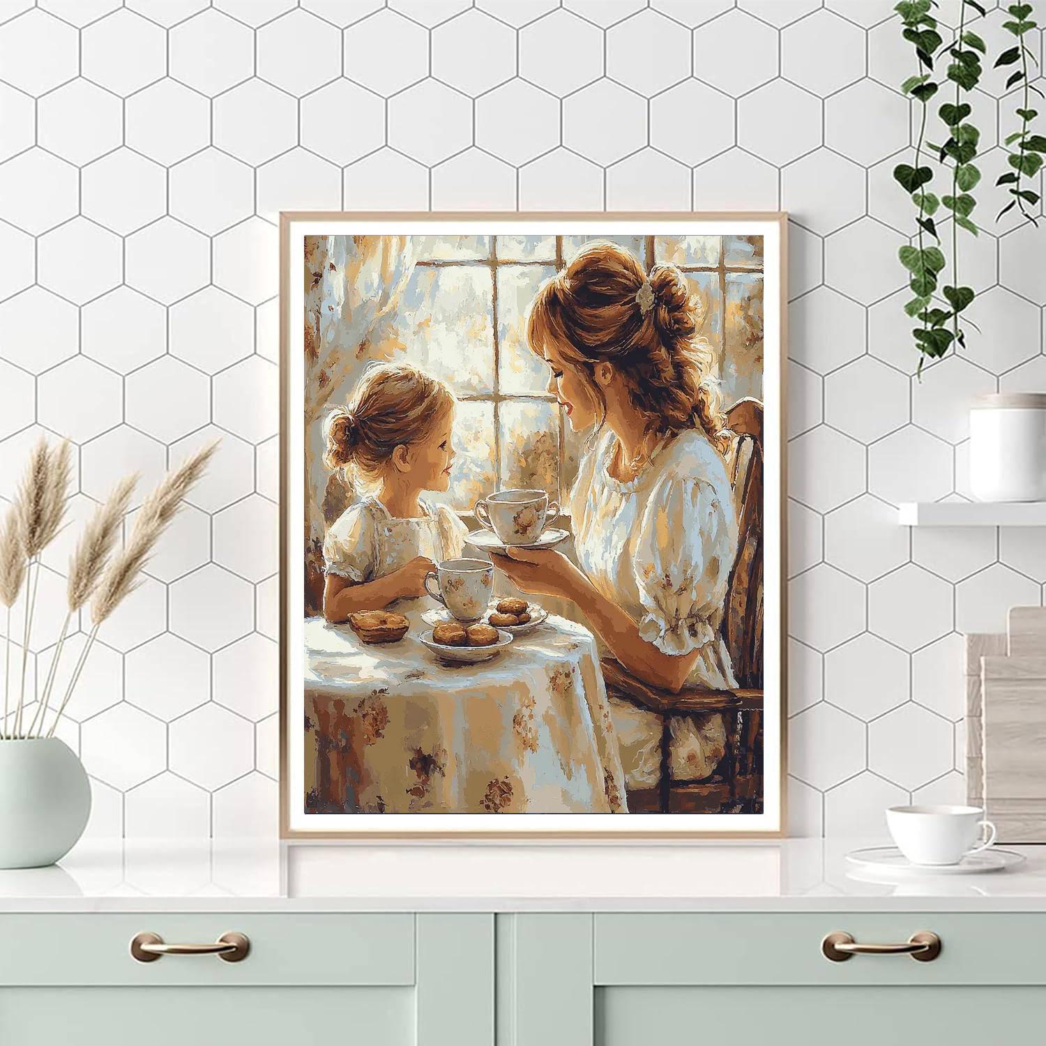 Sweet Tea Moments Number Painting