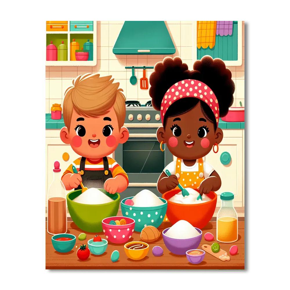 Baking Fun Numbered Painting Kits