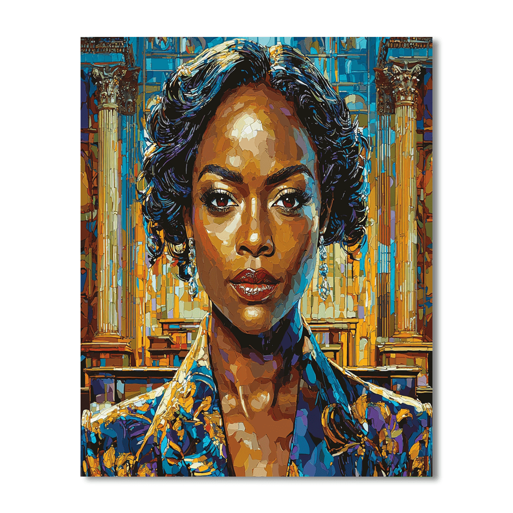 Viola Davis: The Unyielding Strength Of Annalise Keating Paint By Color