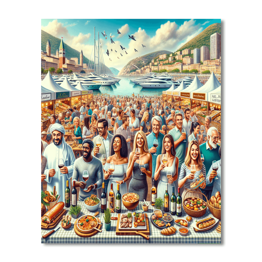 Wellington Wine And Food Festival Number Painting