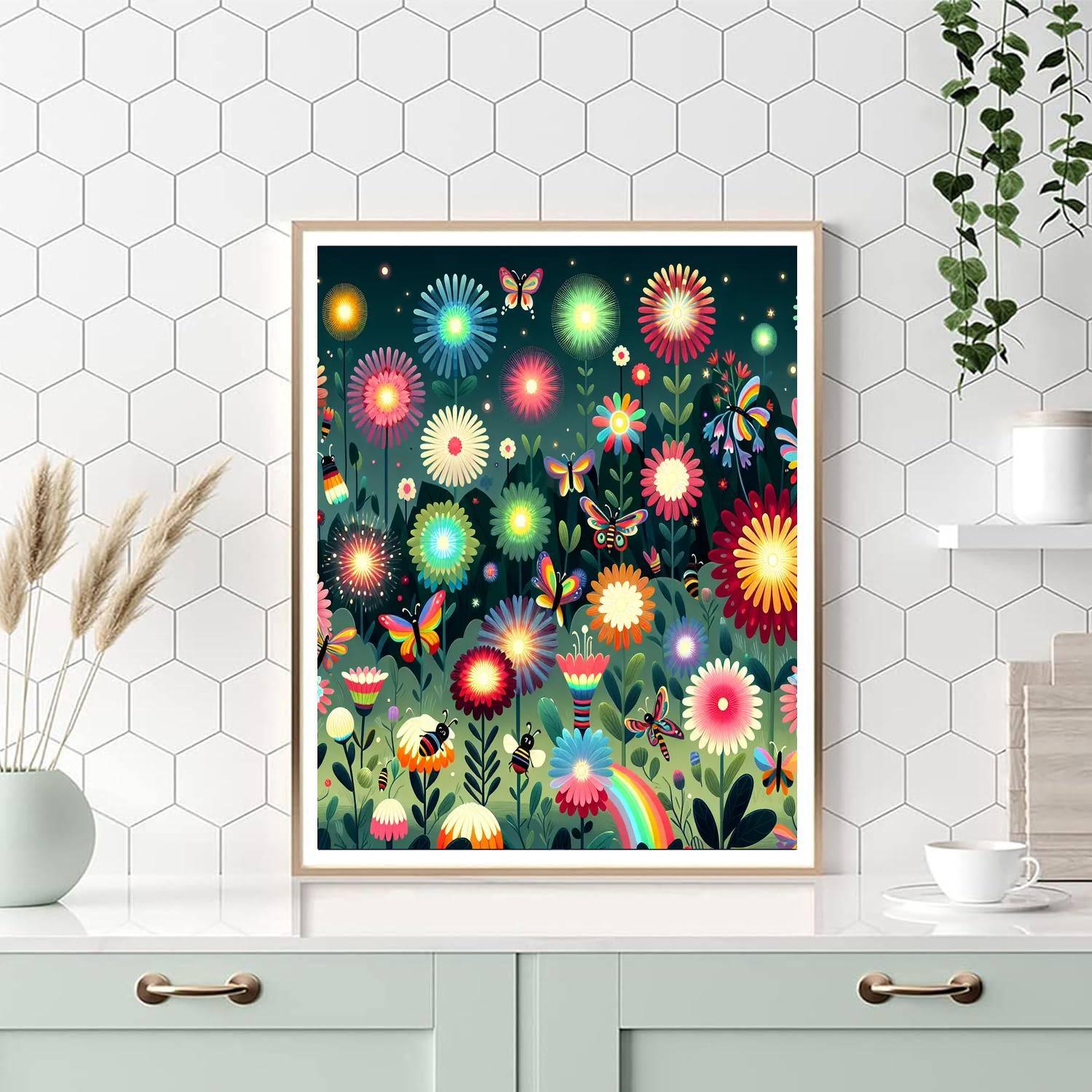 Lively Garden Parade Paint By Numbers Kits