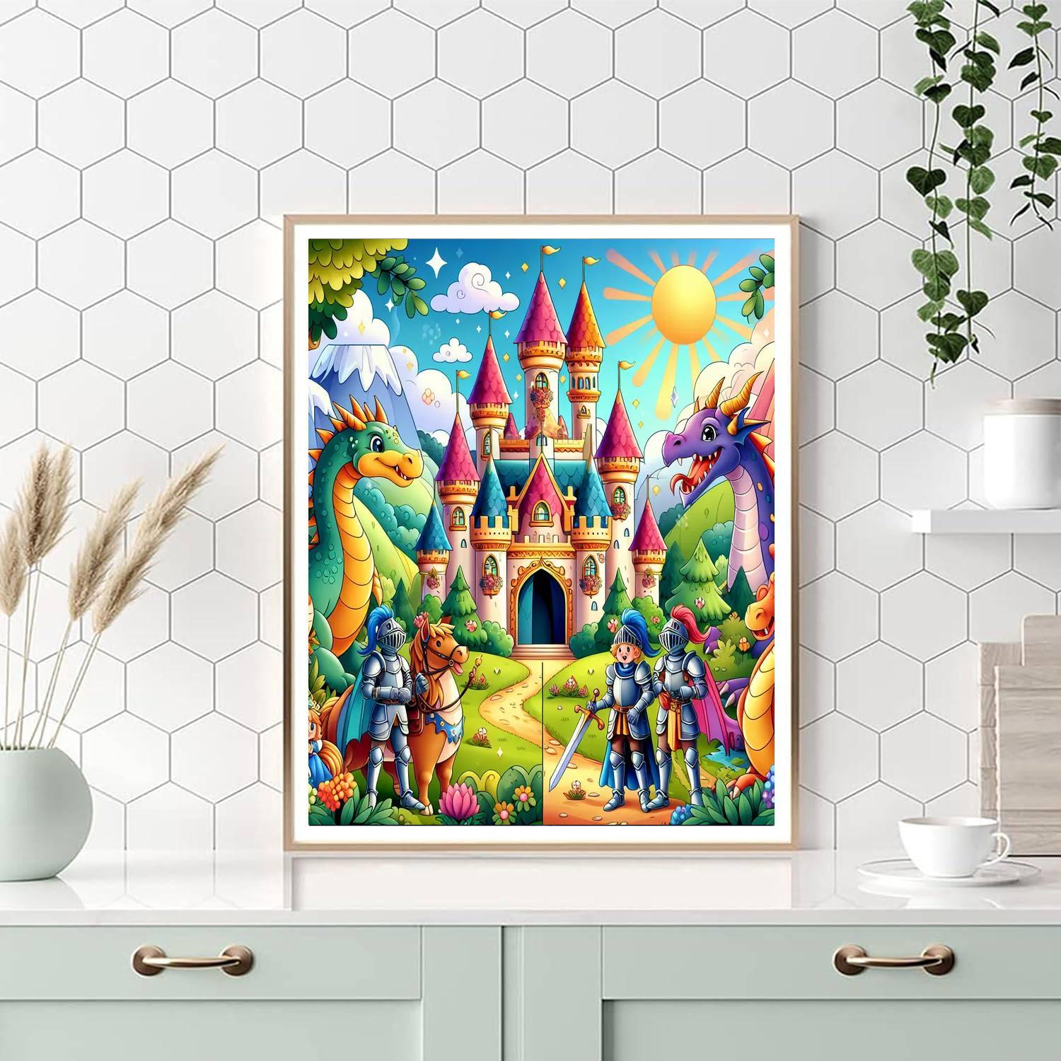 Magic Kingdom Adventures Paint By Numbers Art