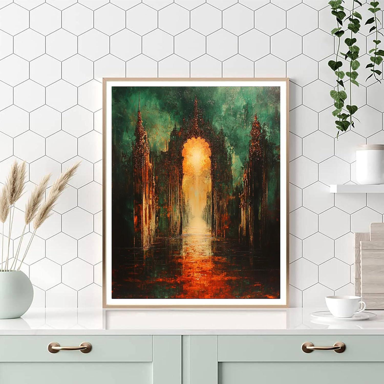 Caravaggio Inspired Harmonic Tension  Painting By Numbers Kit