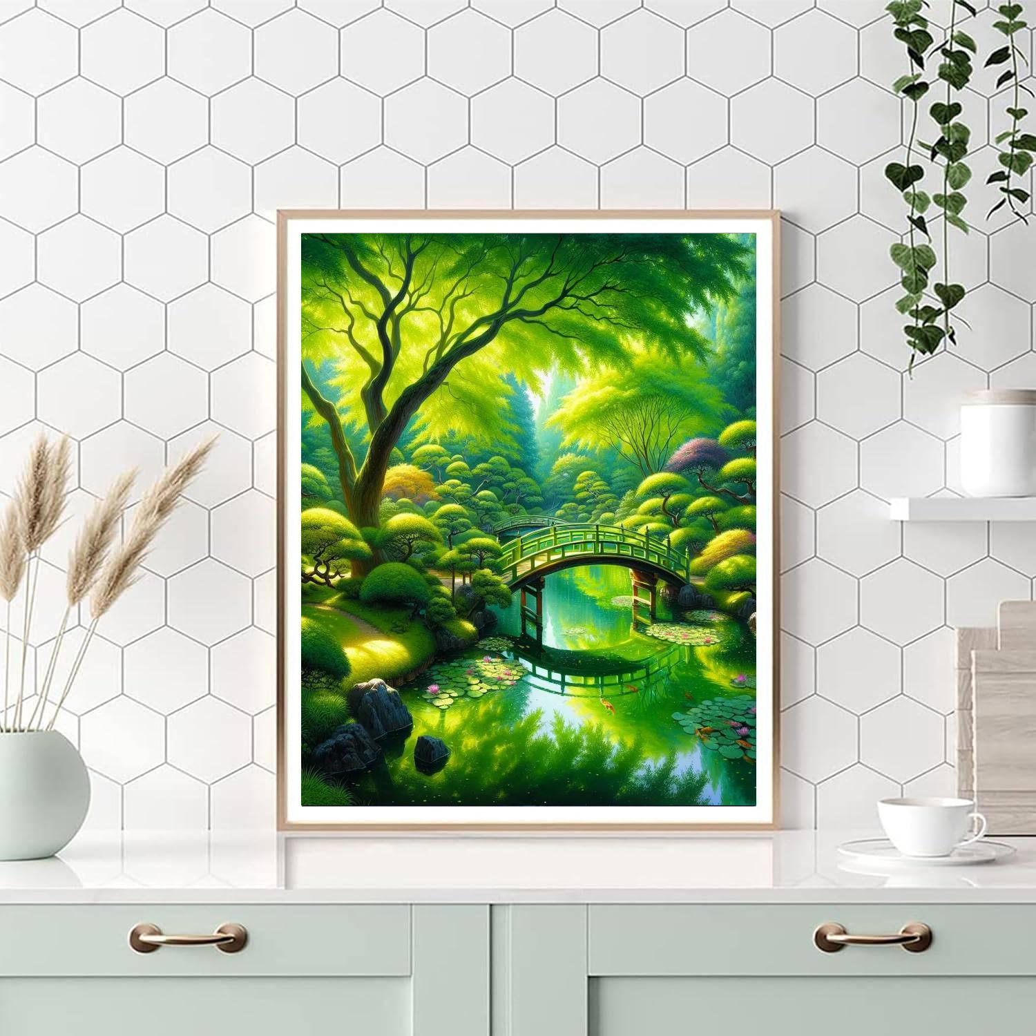 Timeless Japanese Garden Paint By Color