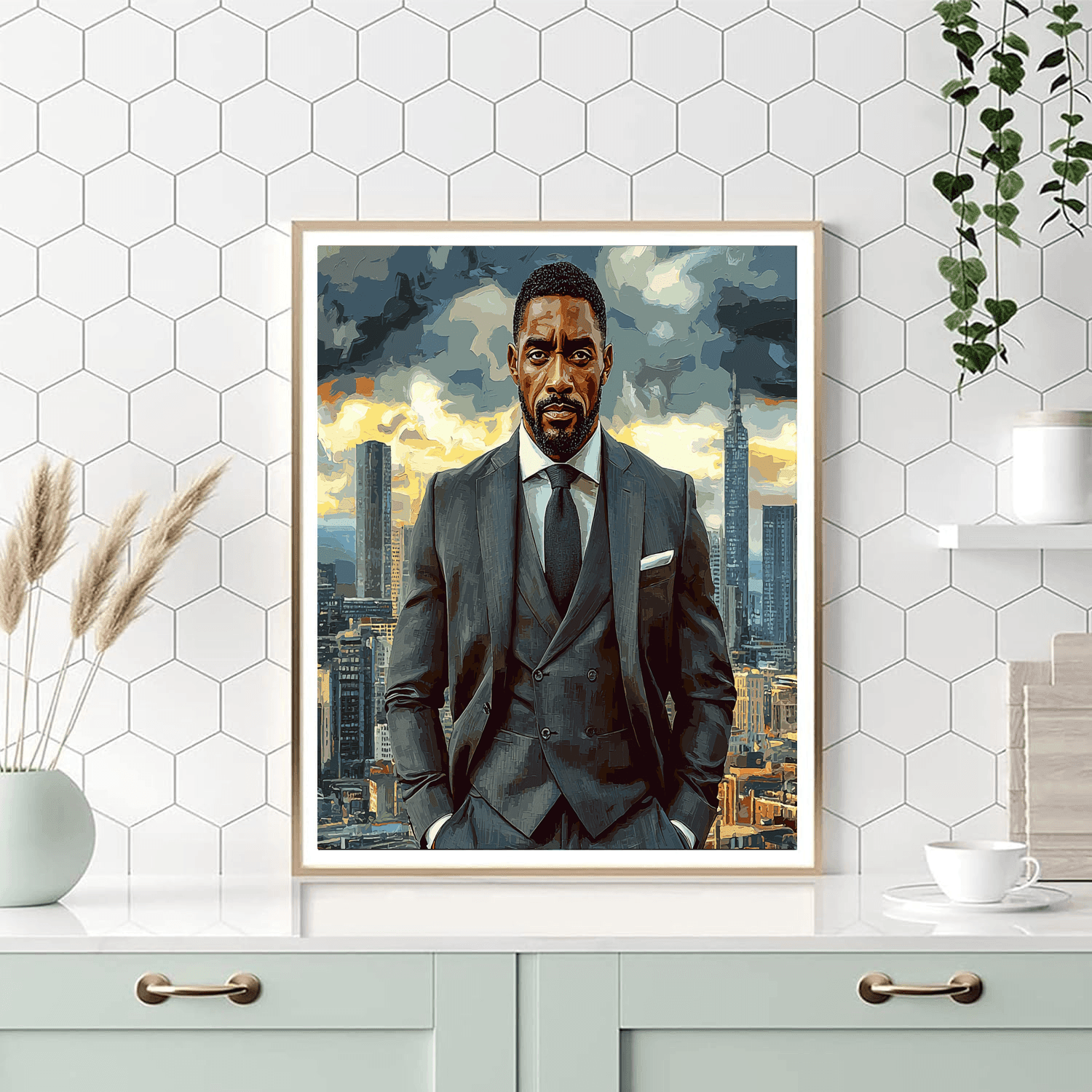 Idris Elba: The Charismatic Force Of British Cinema Paint By Color