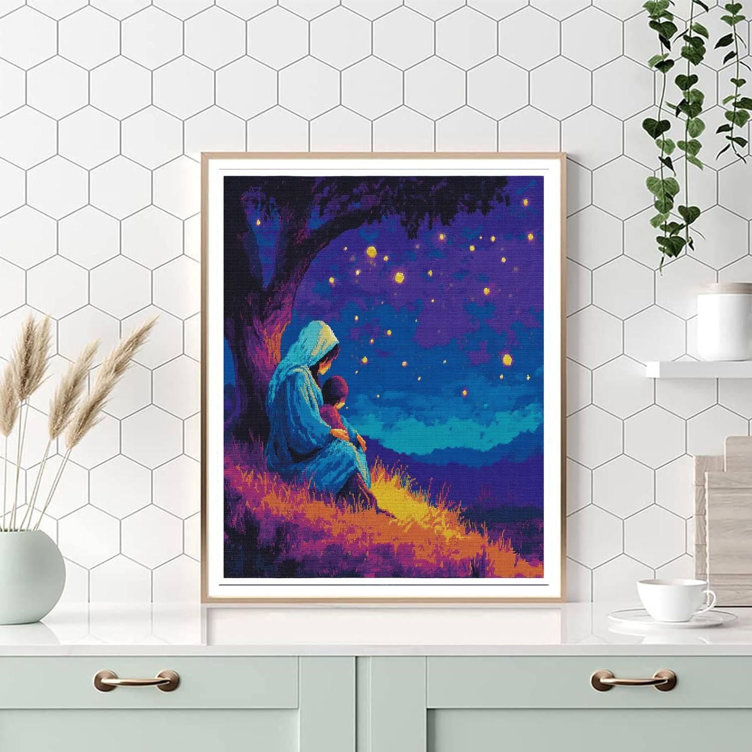 A Mother’s Love Under The Stars Paint By Number