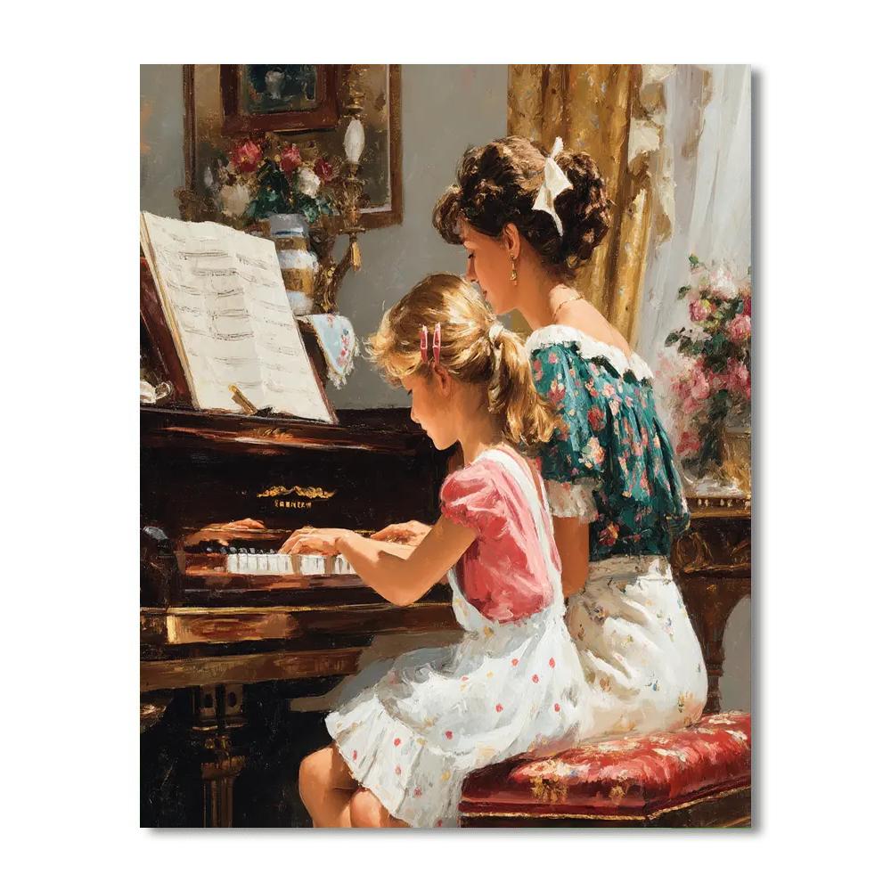 Sweet Music Moments Paint By Color