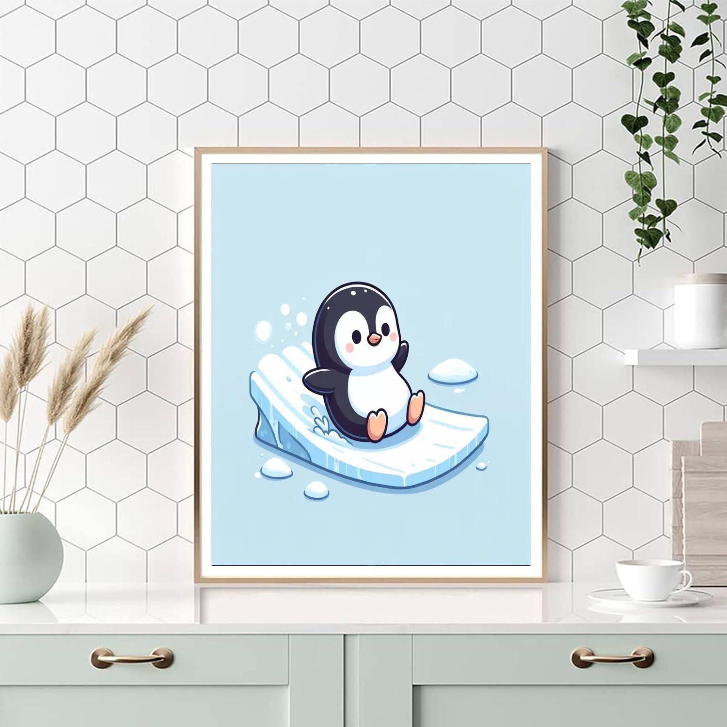 Precious Penguin Paint By Numbers Kits