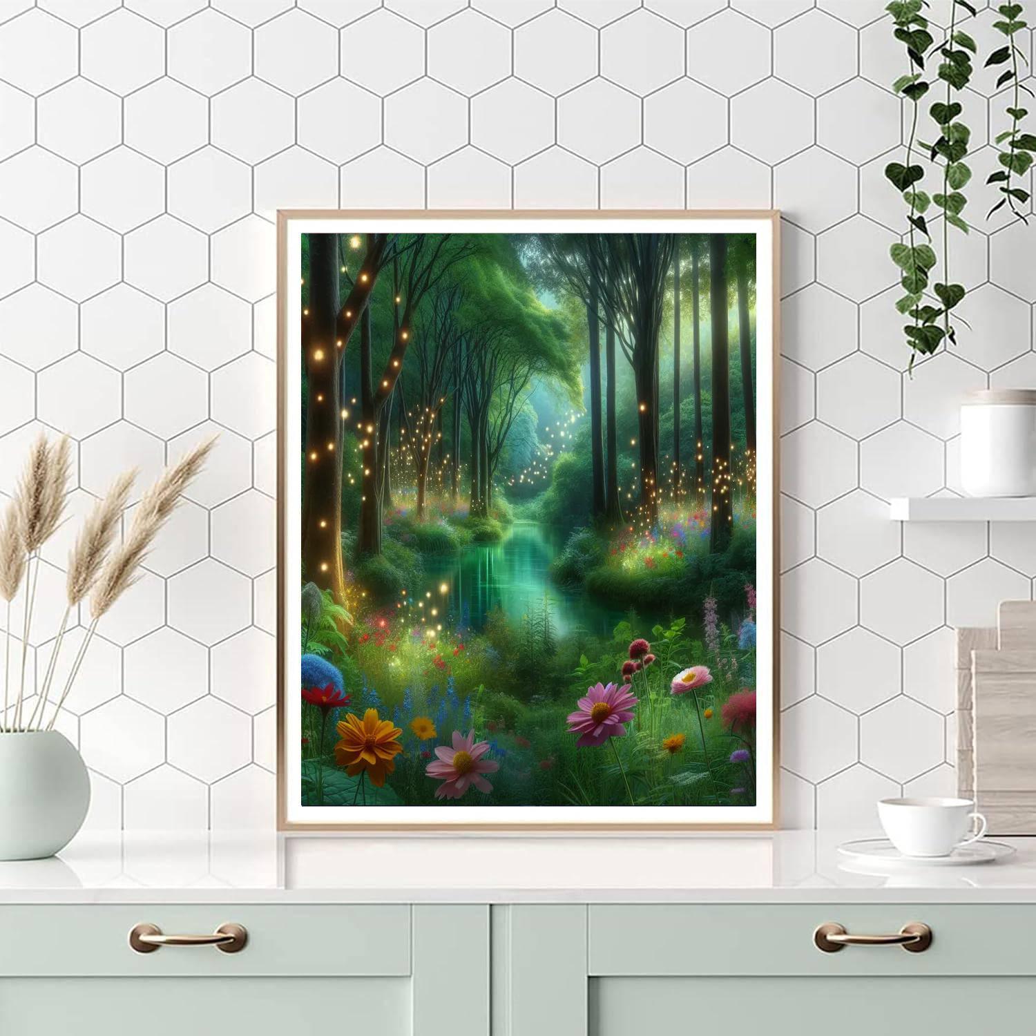 Charming Fairy Tale Glade DIY Paint By Numbers