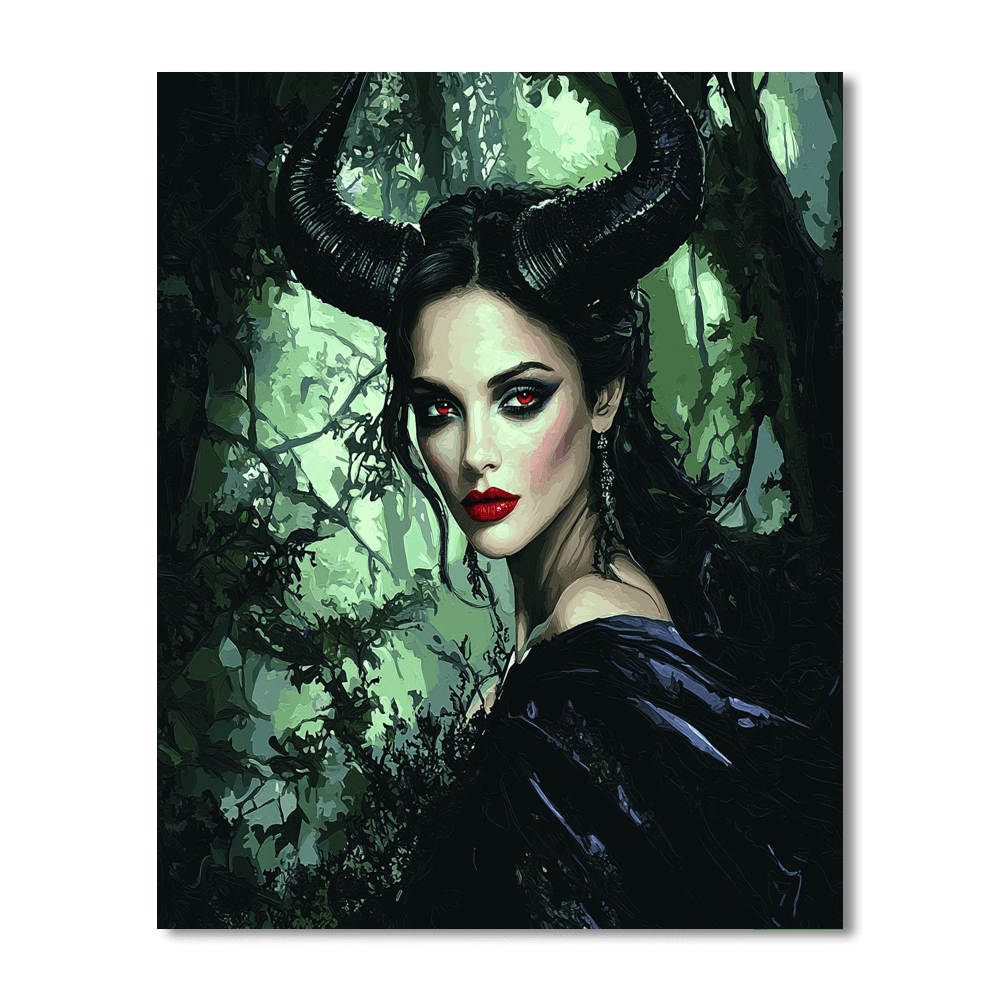 Angelina Jolie: Empress Of The Silver Screen Numbered Painting Kits