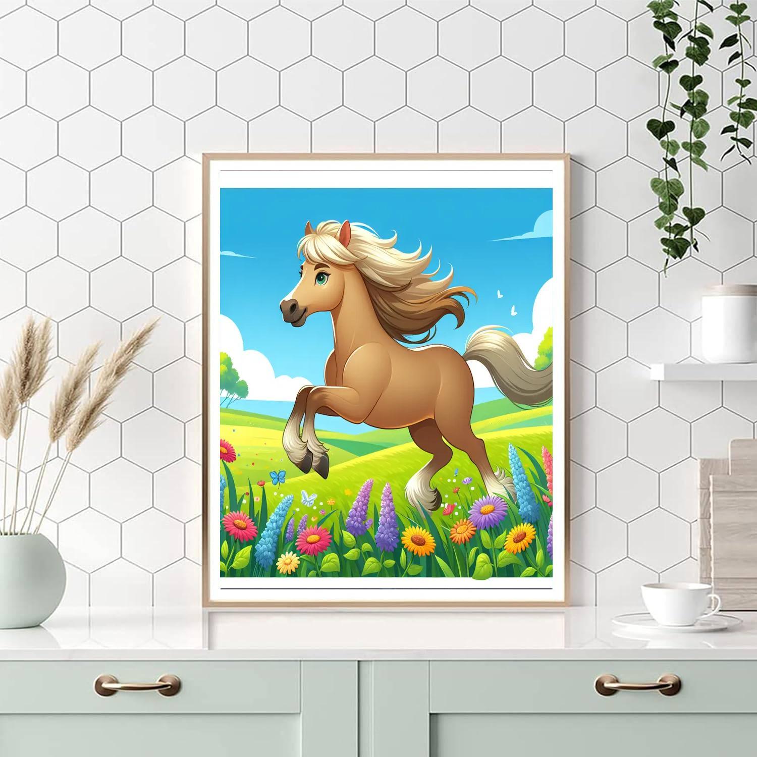 Adventure Horse Paint By Color