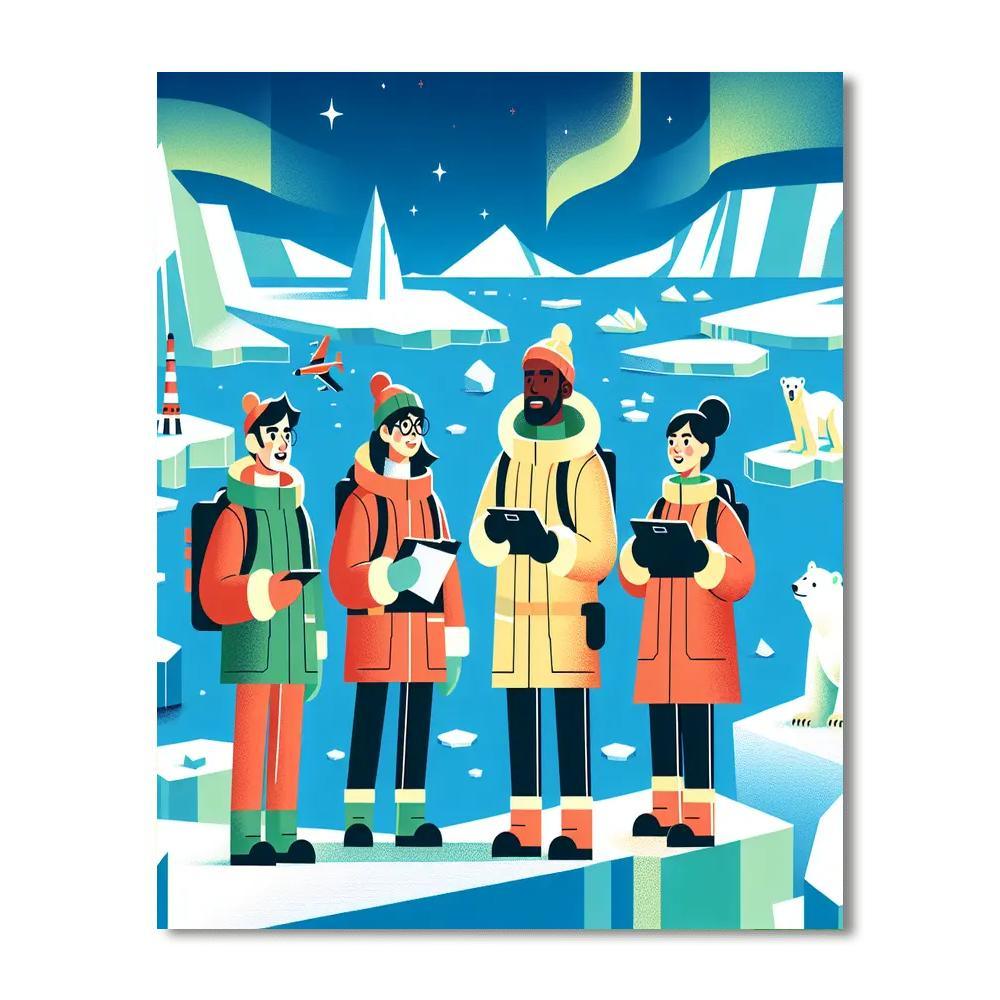 Arctic Discovery Quest Paint By Color