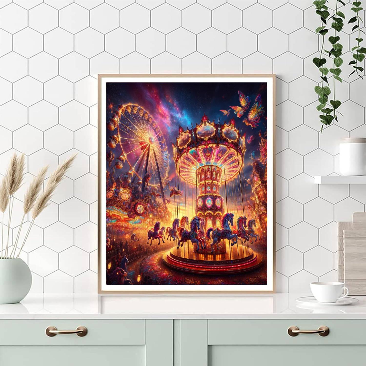 Colorful Carnival Fantasy Paint By Color