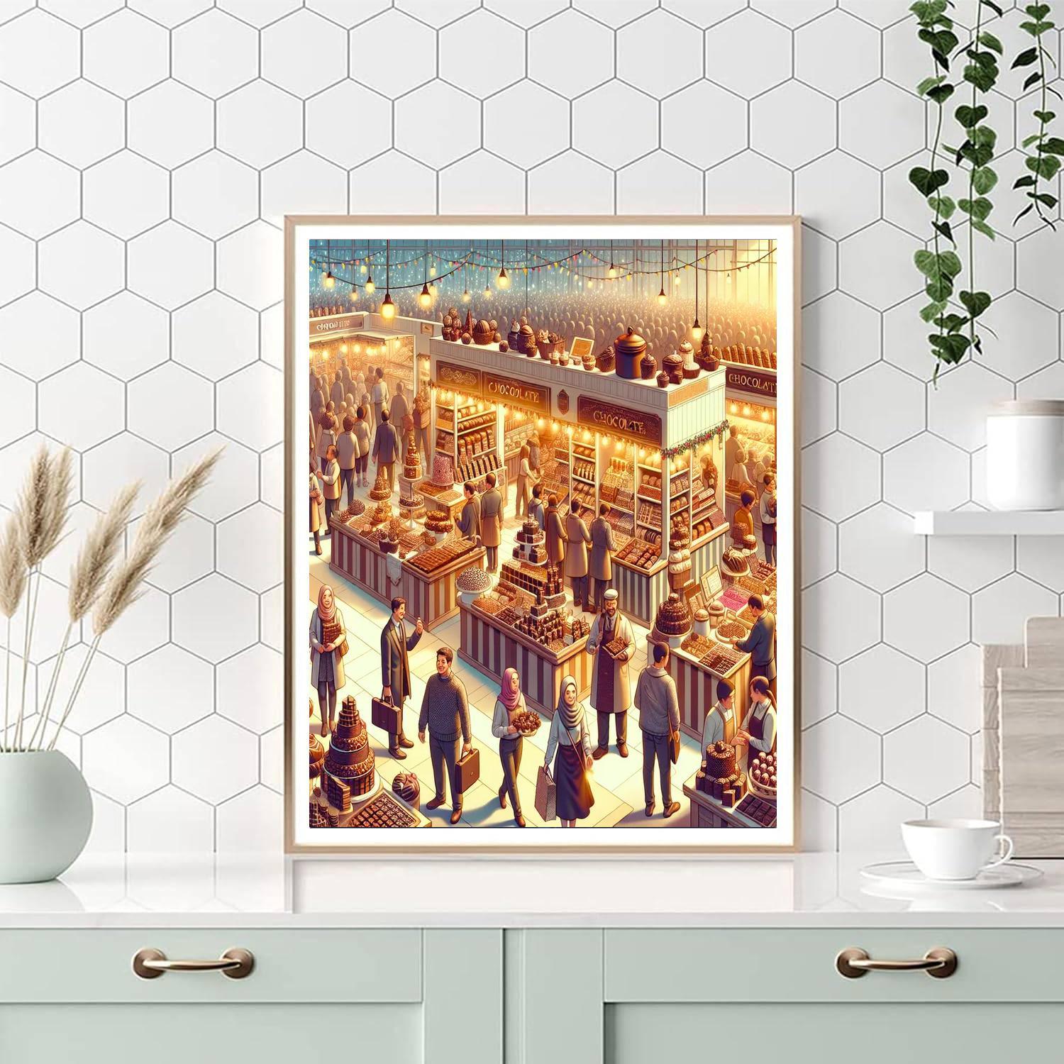 Chocolate Festival - Belgium DIY Paint By Numbers