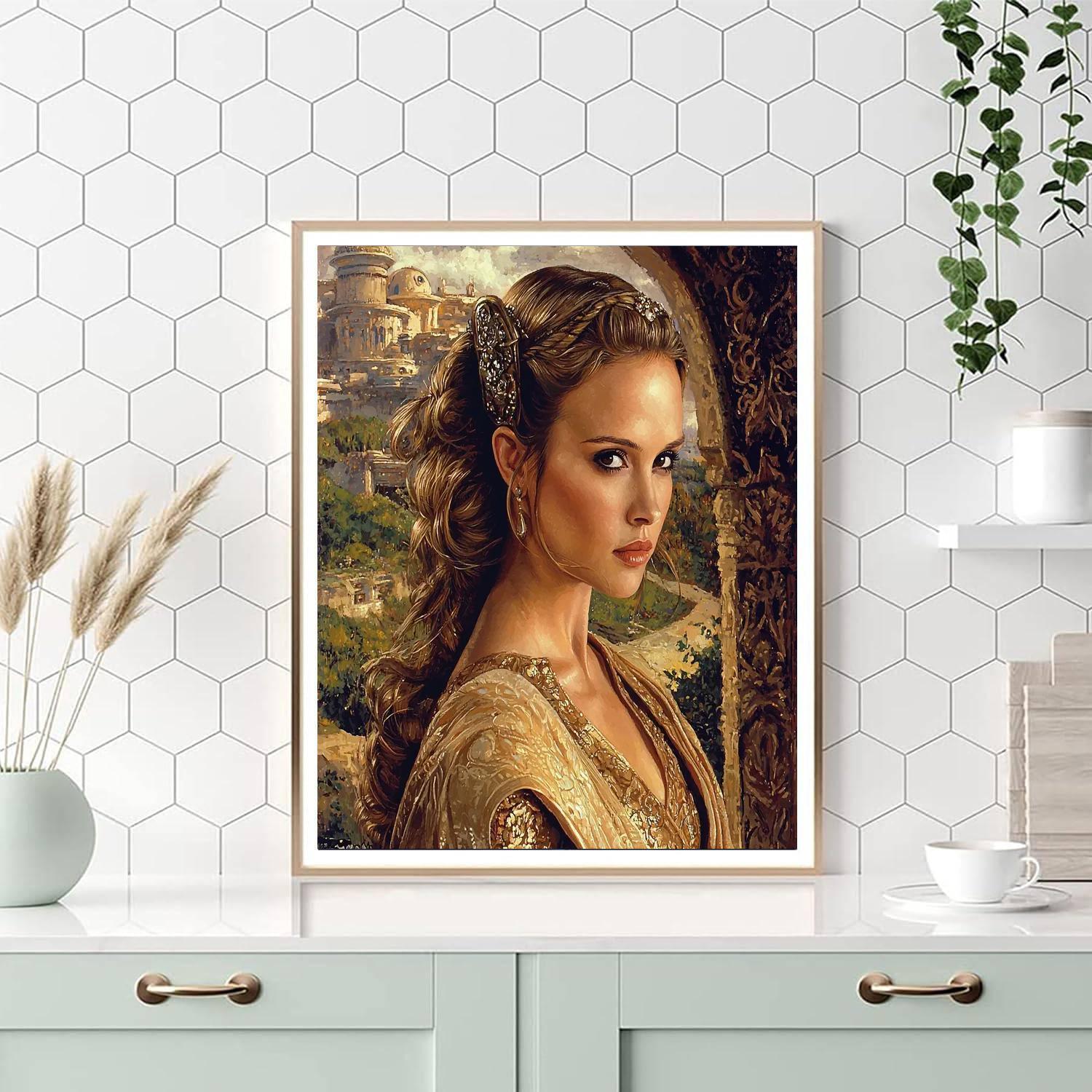 Natalie Portman: The Journey Of A Powerful Queen Numbered Painting Kits