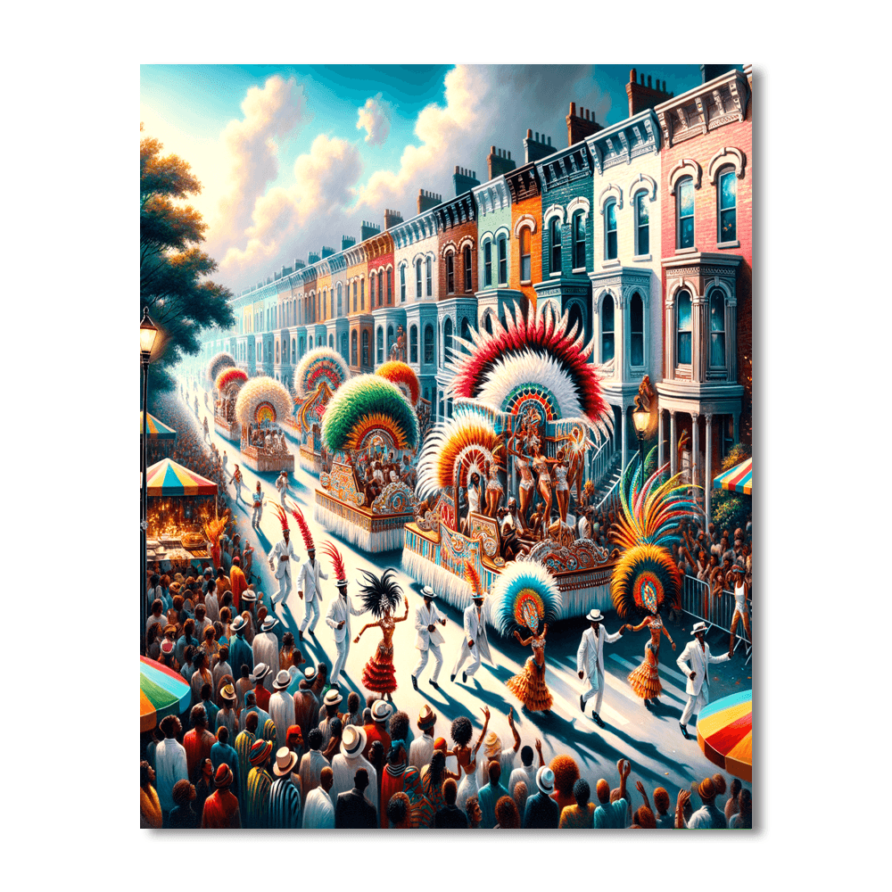 Notting Hill Carnival - London, Uk Paint By Number