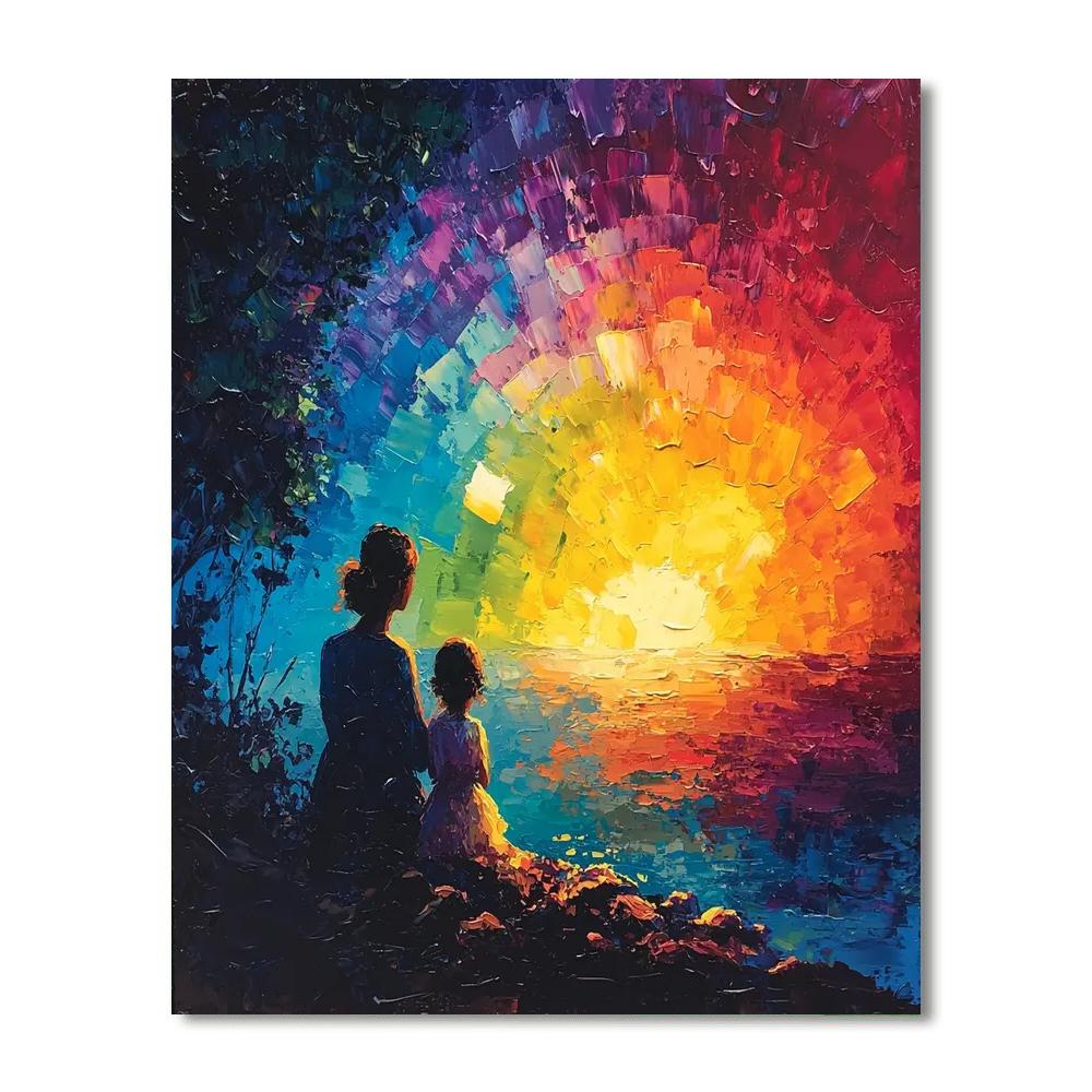 Rainbow Of Memories Paint By Numbers Kits